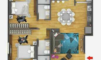 Imagem 6: Apartamento para Venda no Bairro Costa e Silva em Joinville-SC