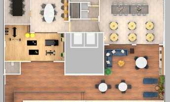 Imagem 4: Apartamento para venda possui 35 metros quadrados com 1 quarto