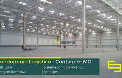 Imagem 7: Galpões logísticos em Contagem MG