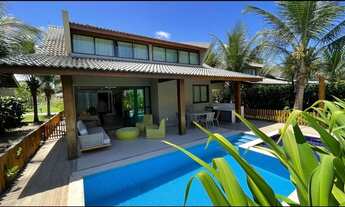 Imagem 2: Casa- Tipo Bangalô para venda 234 m2 Cond beira-mar com 5 quartos em -Muro Alto - Porto d