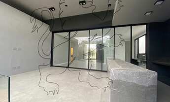 Imagem 4: Casa Térrea Alto Padrão - Arquitetura Moderna - 04 Suítes - Garagem 08 Carros com Elevador