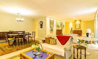 Imagem 5: Linda cobertura linear, com planta circular, composta por hall de entrada, espaçosa sala e