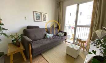 Imagem 5: Apartamento à venda em Santo André com 47m², 2 dormitórios, sala com varanda, cozinha, áre