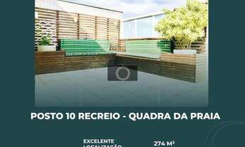 Imagem 4: Cobertura com 3 Quartos à venda, 274m² - quadra da praia do Recreio
