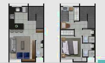 Imagem 7: Incrível Casa em Condomínio no Real Parque com Vista Incrível da Ponte Estaiada! 112 m2 em