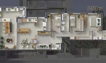 Imagem 5: APARTAMENTO COM 3 DORMITÓRIOS NA PLANTA EM ANDAR ALTO COM VARANDA GOURMET NA VILA EMA