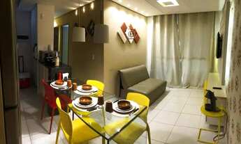 Imagem 4: Flat para venda possui 55 metros quadrados com 2 quartos em Muro Alto - Ipojuca - PE