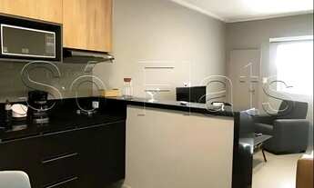 Imagem: Flat disponível para locação com 1 dormitório