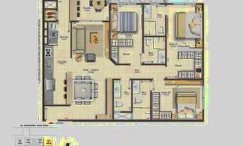 Imagem 3: Apartamento 03 dormitórios em Campinas, AM Construções