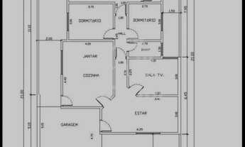 Imagem 3: Casa Inacabada, amplo terreno - Projeto