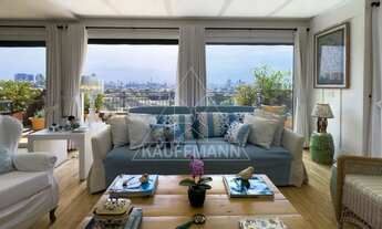 Imagem 3: Cobertura à Venda e Locação em Higienópolis - 4 Suítes - 6 Vagas - 590m² de Área Útil