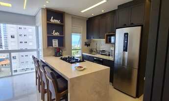 Imagem 4: Apartamento vista mar e mobiliado, com 3 dormitórios e 2 vagas - Centro de Bal