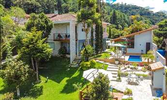 Imagem 1: CASA DE ALTO PADRÃO EM TERESÓPOLIS NO BAIRRO DO GOLFE (PORTEIRA FECHADA