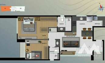 Imagem 2: Apartamento Alto Padrão de 2 quartos no Loudes