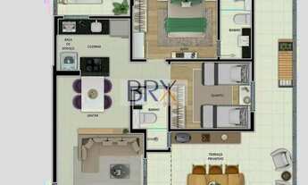 Imagem 5: Apartamento 2 Quartos Suíte e Varanda 2 Vagas Buritis - Belo Horizonte