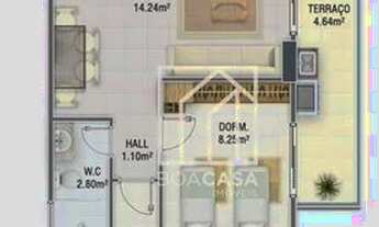 Imagem 4: Apartamento com 2 dormitórios à venda, 74 m² por R$ 430.000,00 - Canto do Forte - Praia Gr