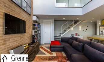 Imagem 7: Cobertura mobiliada com 100m² para locação, Pinheiros-SP