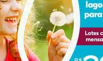 Imagem: VENDE SE LOTES COM LAGO