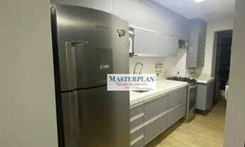 Imagem 3: Belo apartamento com varanda gourmet 67 m2 a.u - 2 dormitórios - 1 suíte - 1 vaga - R. Sal