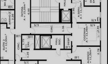 Imagem 2: Apartamento amplo a venda em Pinheiros, São Paulo, com 1 apartamento por andar
