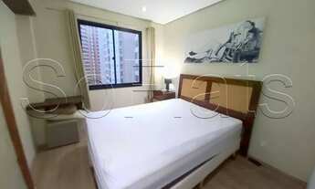 Imagem 6: Flat em Moema com 2 dorms para locação, prox a Av Ibirapuera, Metrô Moema, fácil acesso ao