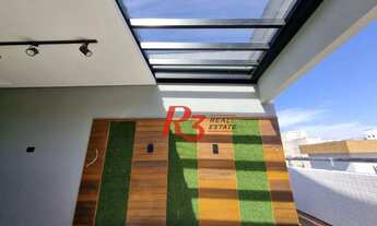 Imagem 3: Penthouse com 3 dormitórios à venda, 158 m² por R$ 1.810.000,00 - Pompéia - Santos/SP