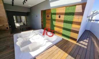 Imagem 2: Penthouse com 3 dormitórios à venda, 158 m² por R$ 1.810.000,00 - Pompéia - Santos/SP