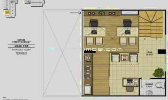 Imagem 3: Sala comercial à venda e para locação no O2 Corporate & Offices