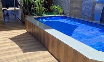 Imagem 2: Casa aconchegante com espaço gourmet, piscina aquecida, bem localizada