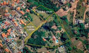 Imagem 2: Terreno à venda com 7.408,10 m²-por R$ 4.444.800,00 Jd São Nicolau - Atibaia/SP