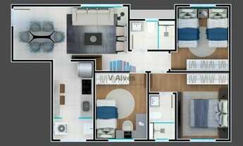 Imagem 7: Pré lançamento - Apartamento tipo de 3 quartos, 2 vagas. À venda, no bairro União!