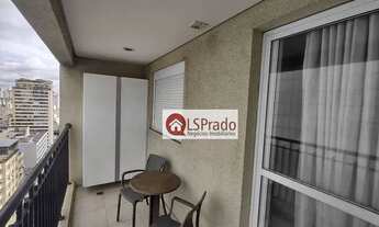 Imagem 3: Mobiliado! Em frente ao Metrô Luz, 1 dormitório, varanda grill e 1 vaga!