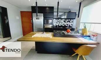 Imagem 2: Cobertura com 3 dormitórios à venda, 118 m² por R$ 595.000,00 - Parque São Vicente - Mauá