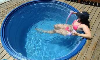 Imagem 4: Casa mobiliada com piscina