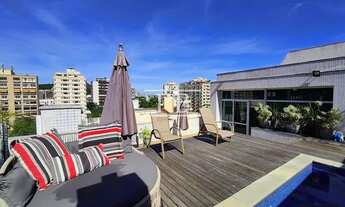 Imagem 3: Cobertura com 4 dormitórios para alugar, 350 m² por R$ 25.155,00/mês - Jardim Botânico - R