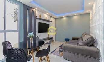 Imagem 3: Apartamento à venda mobiliado, 2 dormitórios. Residencial Reserva Casa Blanca - São José d