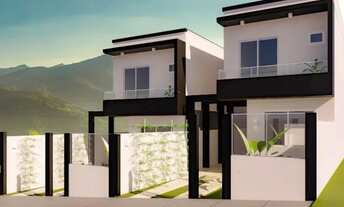 Imagem 3: Casa nova sobrado com 04 dormitórios sendo 01 suite e 01 demi suite em Florianópolis