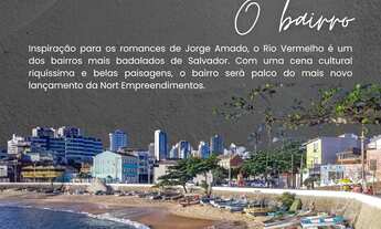 Imagem 1: Lançamento no Rio Vermelho com 2 quartos com suíte, vista mar! - Salvador/Ba