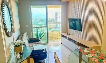 Imagem 2: Ed Villa Passaredo - Mobiliado - 70m² - 3 quartos - Lazer Completo - Luciano Cavalcante