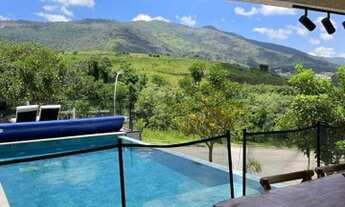 Imagem 3: Casa luxuosa - Condomínio Itaporã Atibaia - vista para montanhas - 3 suítes