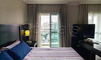 Imagem 6: Flat próximo da PUC-SP em Perdizes disponível para locação com 1 dormitório e 1 vaga de ga