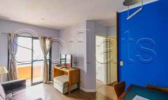 Imagem 5: Flat próximo da Estação Berrini rodeado de grandes escritórios disponível para locação