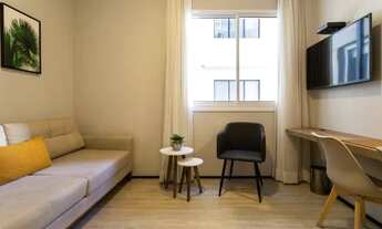 Imagem 5: Apartamento para locação no bairro de Santa Cecília, mobiliado e com lazer