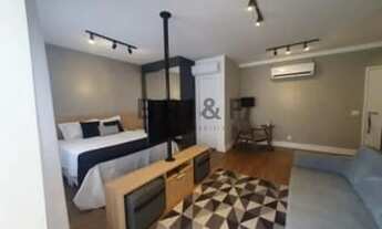 Imagem 3: Apartamento Garden para venda ou Locação,1 dormitório, 76.68m², 2 vagas Mobiliado ? Chácar