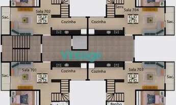 Imagem 6: APARTAMENTO 03 QTOS 01 SUITE 01 VGA NO BAIRRO SANTA CRUZ IND. EM CONTAGEM