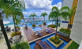 Imagem 3: Apartamento para aluguel com 67 metros quadrados com 1 quarto e belíssima vista mar