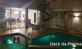 Imagem 3: Sobrado 4 Suítes + Escritório + Home Cinema - 322,00m2- Condomínio Mirante do Lago