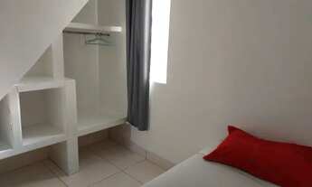 Imagem 3: Quarto individual mobiliado