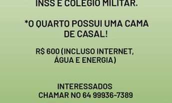 Imagem: Aluguel quarto Jataí