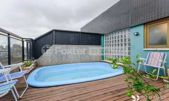 Imagem 5: Cobertura duplex à venda de 143m² com 2 dormitórios e 2 vagas no bairro Menino Deus em Por